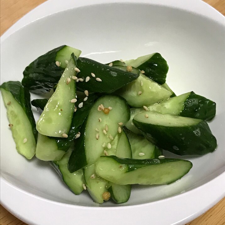 梅昆布茶できゅうりの一瞬漬け レシピ 作り方 By Issaママ 楽天レシピ